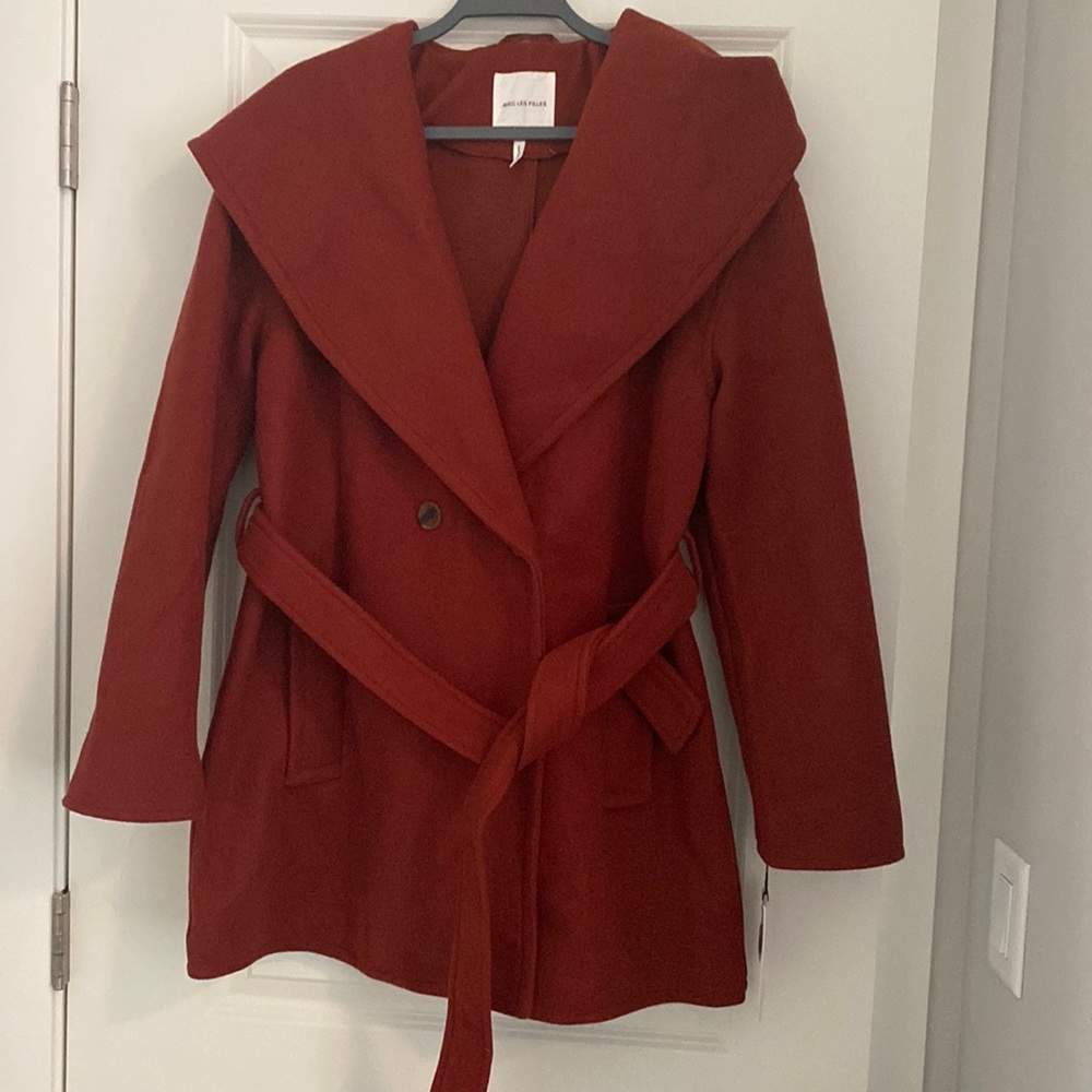 Anthropologie Avec Les Filles hooded coat NWT